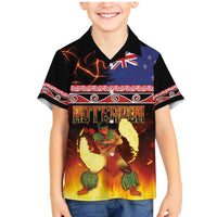 Aotearoa Siva Afi Family Matching Mermaid Dress and Hawaiian Shirt Tribal Performers of Aotearoa Fire Knife Dancing