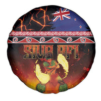 Aotearoa Siva Afi Spare Tire Cover Tribal Performers of Aotearoa Fire Knife Dancing