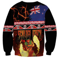 Aotearoa Siva Afi Sweatshirt Tribal Performers of Aotearoa Fire Knife Dancing