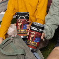 Personalised Samoan Spirit - Samoa Tribal Heritage Tumbler Cup