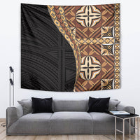 Samoan Siapo Tapestry Tatau Pattern Half Style Retro Mode LT03 - Polynesian Pride
