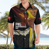 Papua New Guinea Remembrance Day Hawaiian Shirt Bird of Paradise Plumeria Flower and Polynesian Pattern LT03 - Polynesian Pride