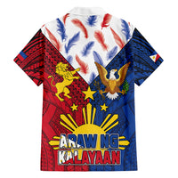 Philippines Independence Day 126th Anniversary Family Matching Tank Maxi Dress and Hawaiian Shirt Polynesian Pattern National Flag Style