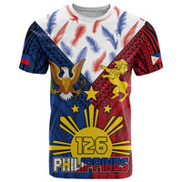 Philippines Independence Day 126th Anniversary T Shirt Polynesian Pattern National Flag Style LT03 Red - Polynesian Pride
