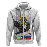 Philippines Eagle Week Hoodie Polynesian Pattern Barong Style