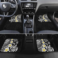 Hawaiian Plumeria Turtles Car Mats Polynesian Art Tattoo