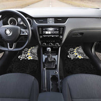 Hawaiian Plumeria Turtles Car Mats Polynesian Art Tattoo