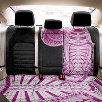 Samoan Art Tattoo Polynesian Pattern Back Car Seat Cover Pink Out Color