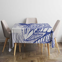 Samoa Pago Pago Aeto Tablecloth Wingstyle Blue-White Color - Polynesian Pride