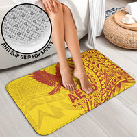 Samoa Pago Pago Aeto Bathroom Set Wingstyle Red-Gold Color - Polynesian Pride