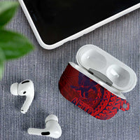 Samoa Pago Pago Aeto AirPods Case Wingstyle Red-Blue Color - Polynesian Pride