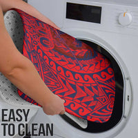 Samoa Pago Pago Aeto Bathroom Set Wingstyle Red-Blue Color - Polynesian Pride