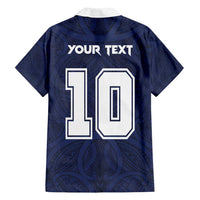 Custom Rugby Toa Samoa Family Matching Summer Maxi Dress and Hawaiian Shirt Champions Six Eight Five - Polynesian Pride