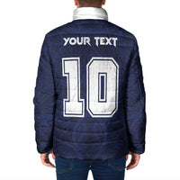 Custom Rugby Toa Samoa Padded Jacket Champions Six Eight Five - Polynesian Pride