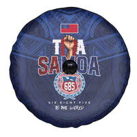 Rugby Toa Samoa Spare Tire Cover Champions Six Eight Five - Polynesian Pride