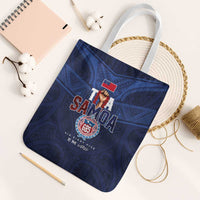 Rugby Toa Samoa Tote Bag Champions Six Eight Five - Polynesian Pride