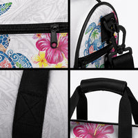 Hawaiian Abstract Art Turtles Duffle Bag
