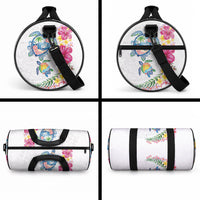 Hawaiian Abstract Art Turtles Duffle Bag