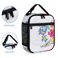 Hawaiian Abstract Art Turtles Lunch Bag
