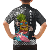 Hawaii Pineapple Surfing With Kakau Tribal Hawaiian Shirt LT03 - Polynesian Pride