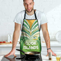 Cook Islands Rugby League Apron Tatau Tribal Motifs-Light Green Color - Polynesian Pride