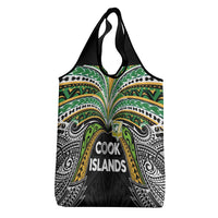 Cook Islands Rugby League Grocery Bag Tatau Tribal Motifs-Black Color - Polynesian Pride