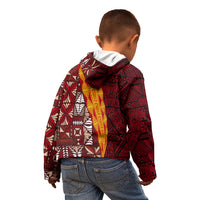 Tonga Feletoa Kupesi Fakatonga Kid Hoodie LT03 - Polynesian Pride