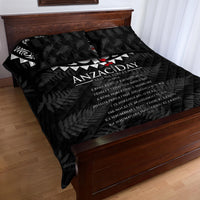 New Zealand ANZAC Day Quilt Bed Set Lest We Forget Haka Dance Respect LT03 - Polynesian Pride