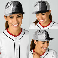 Fijian Masi Tattoos Baseball Net Cap with Tapa Tribal Pattern - Polynesian Pride