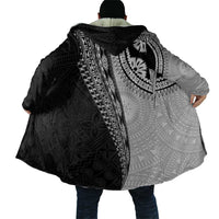 Fijian Masi Tattoos Cloak with Tapa Tribal Pattern - Polynesian Pride