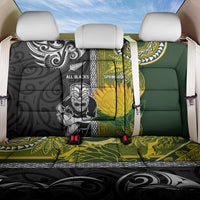 Rugby New Zealand and South Africa Back Car Seat Cover Greatest Rivalry Silver Fern and Antelope