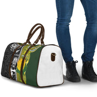 Rugby New Zealand and South Africa Travel Bag Greatest Rivalry Silver Fern and Antelope