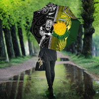 Rugby New Zealand and South Africa Umbrella Greatest Rivalry Silver Fern and Antelope