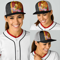 Papua New Guinea Independence Day Baseball Net Cap Birds-of-Paradise Melanesian Tattoos Tropical Plants LT03 - Polynesian Pride