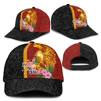Papua New Guinea Independence Day Classic Cap Birds-of-Paradise Melanesian Tattoos Tropical Plants LT03 - Polynesian Pride