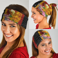 Papua New Guinea Independence Day Neck Gaiter Birds-of-Paradise Melanesian Tattoos Tropical Plants LT03 - Polynesian Pride
