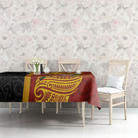 Papua New Guinea Independence Day Tablecloth Birds-of-Paradise Melanesian Tattoos Tropical Plants LT03 - Polynesian Pride