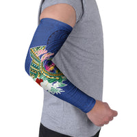 Guam Chamorro Arm Sleeves Tribal Latte Stone and Seal Artwork Polynesian Patterns LT03 - Polynesian Pride