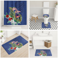 Guam Chamorro Bathroom Set Tribal Latte Stone and Seal Artwork Polynesian Patterns LT03 - Polynesian Pride