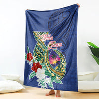 Guam Chamorro Blanket Tribal Latte Stone and Seal Artwork Polynesian Patterns LT03 - Polynesian Pride