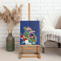 Guam Chamorro Canvas Wall Art Tribal Latte Stone and Seal Artwork Polynesian Patterns LT03 - Polynesian Pride