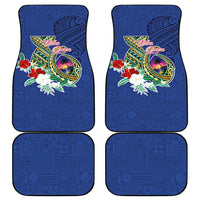 Guam Chamorro Car Mats Tribal Latte Stone and Seal Artwork Polynesian Patterns LT03 - Polynesian Pride