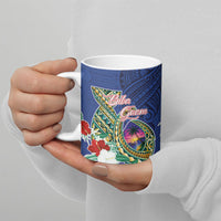 Guam Chamorro Ceramic Mug Tribal Latte Stone and Seal Artwork Polynesian Patterns LT03 - Polynesian Pride