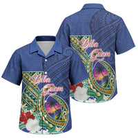 Guam Chamorro Family Matching Mermaid Dress and Hawaiian Shirt Tribal Latte Stone and Seal Artwork Polynesian Patterns LT03 Son's Shirt Multicolor - Polynesian Pride