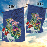 Guam Chamorro Garden Flag Tribal Latte Stone and Seal Artwork Polynesian Patterns LT03 - Polynesian Pride