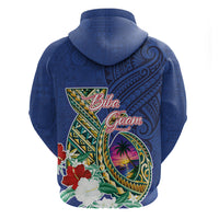 Guam Chamorro Hoodie Tribal Latte Stone and Seal Artwork Polynesian Patterns LT03 - Polynesian Pride