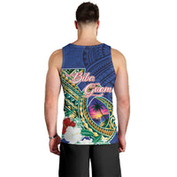 Guam Chamorro Men Tank Top Tribal Latte Stone and Seal Artwork Polynesian Patterns LT03 - Polynesian Pride