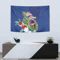 Guam Chamorro Tapestry Tribal Latte Stone and Seal Artwork Polynesian Patterns LT03 - Polynesian Pride