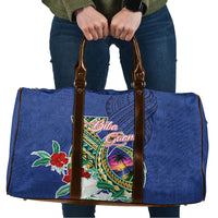 Guam Chamorro Travel Bag Tribal Latte Stone and Seal Artwork Polynesian Patterns LT03 Multicolor - Polynesian Pride