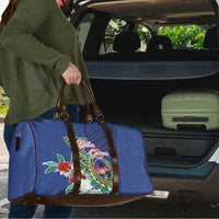 Guam Chamorro Travel Bag Tribal Latte Stone and Seal Artwork Polynesian Patterns LT03 - Polynesian Pride